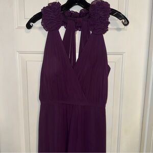 Bari Jay Long Prom, Bridesmaid, Wedding Guest. PartEggplant/Purple Size 4.NWT